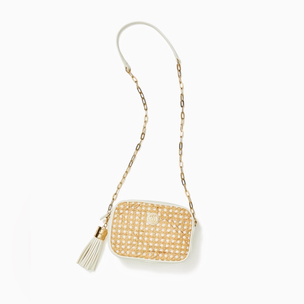 Lilly Pulitzer cane crossbody bag